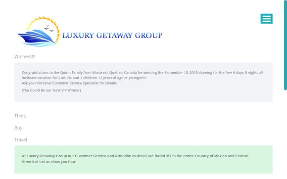 Thumbnail of Luxury Getaway Group