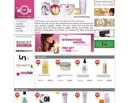 website thubmnail of Luxury Parlor