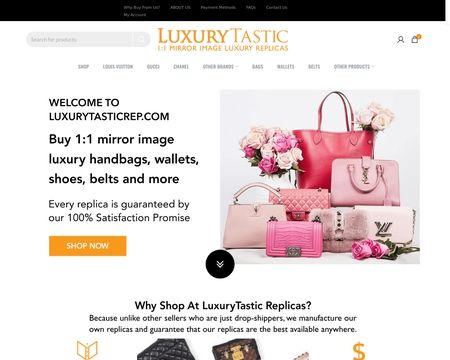 website thubmnail of LuxuryTastic