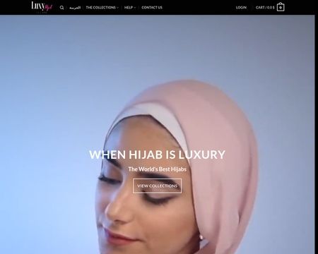 website thubmnail of Luxy Hijab