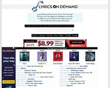 Thumbnail of Lyrics On Demand