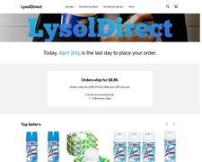 Thumbnail of Lysol-wipes.com