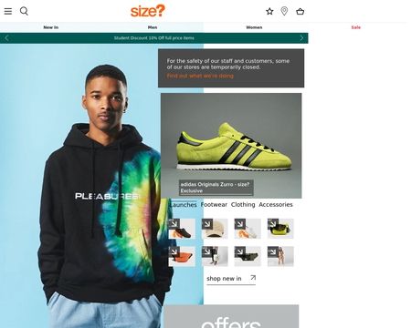 website thubmnail of M.size.co.uk