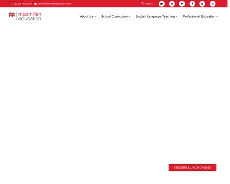 website thubmnail of MacMillan Education