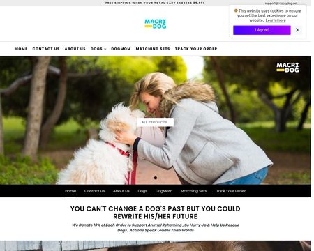 website thubmnail of Macrydog.net