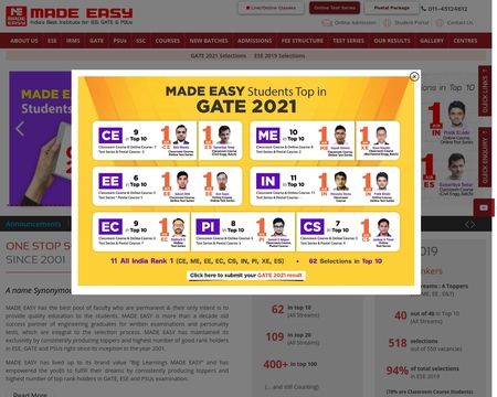 website thubmnail of MADE EASY