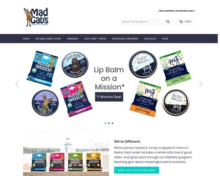 website thubmnail of Mad Gab's