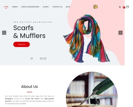 website thubmnail of Madhuriexports