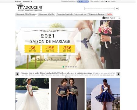 website thubmnail of Madouce
