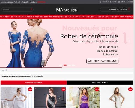 website thubmnail of MAfashion
