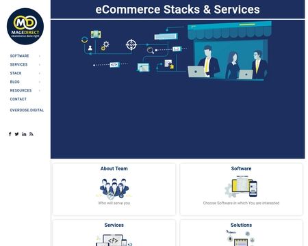website thubmnail of Magedirect