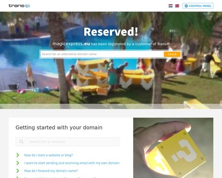 website thubmnail of Magicexpress.eu