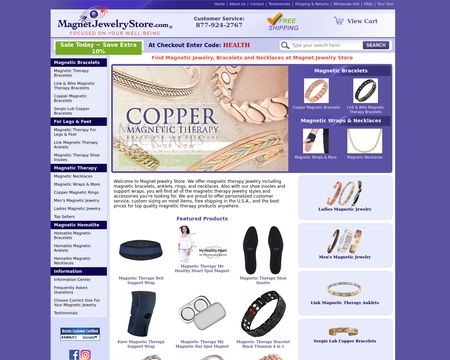 Magnetic Bracelets & Magnetic Jewelry