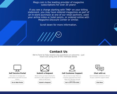 website thubmnail of Mags
