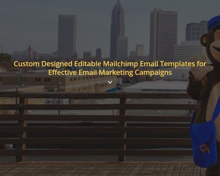 website thubmnail of Mailchimp email Designer