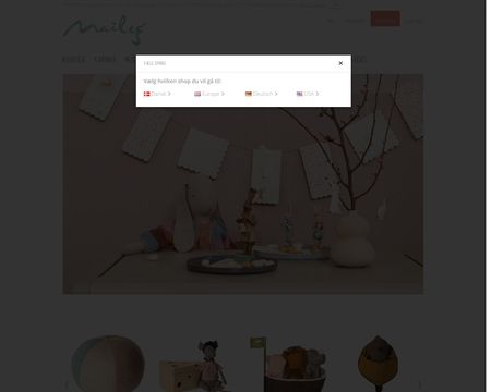 website thubmnail of Maileg