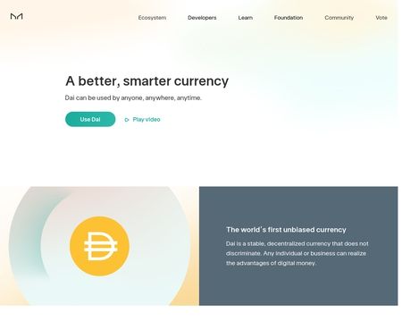 website thubmnail of MakerDAO