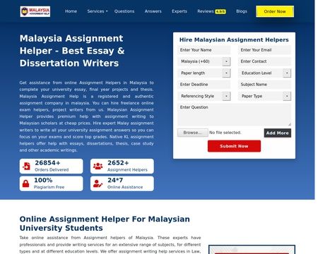 website thubmnail of Malaysiaassignmenthelp
