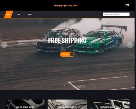 website thubmnail of Mammoth Racing