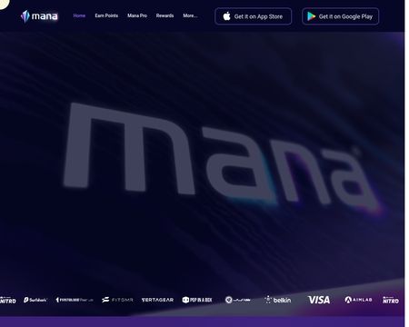 website thubmnail of Mana.app