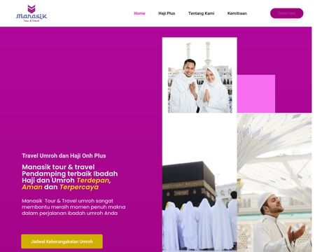 website thubmnail of Manasik.co.id