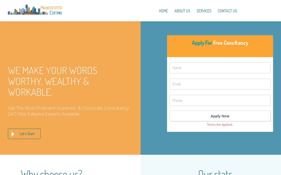 website thubmnail of Manchesterediting.co.uk