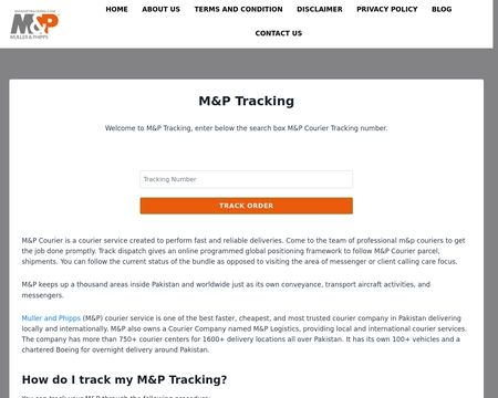 website thubmnail of Mandptracking