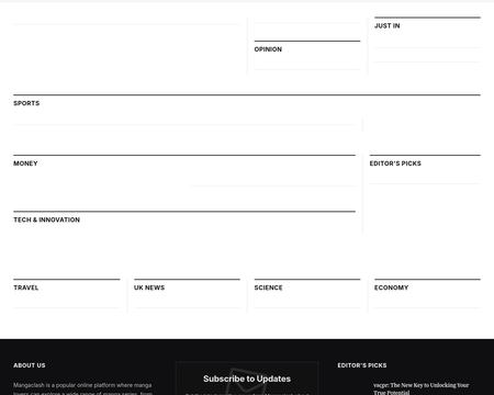 website thubmnail of Mangaclashs