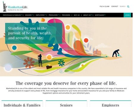website thubmnail of ManhattanLife
