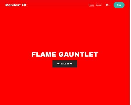 website thubmnail of Manifestfx