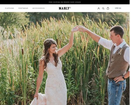 website thubmnail of Manlytshirt