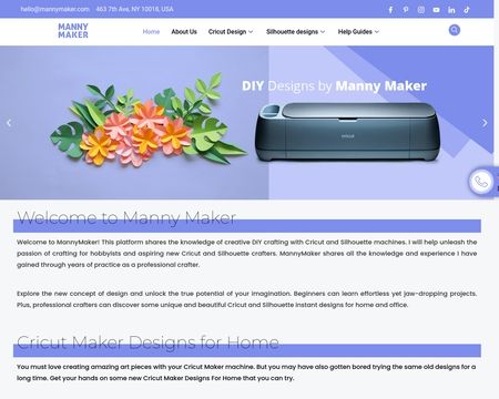 website thubmnail of MannyMaker