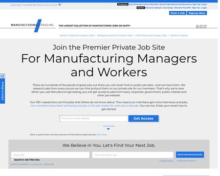 website thubmnail of ManufacturingCrossing