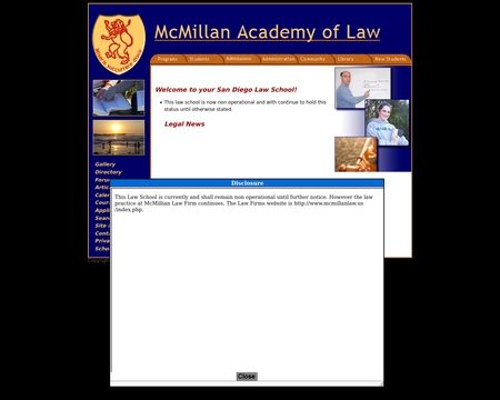 McMillan Academy of Law