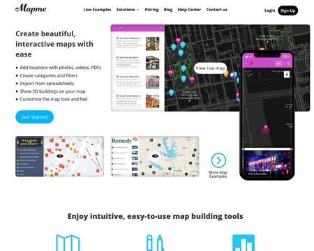 website thubmnail of MapMe