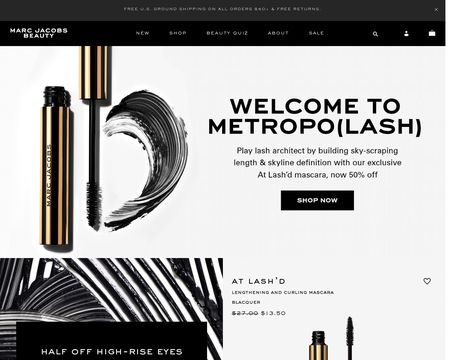 website thubmnail of Marc Jacobs