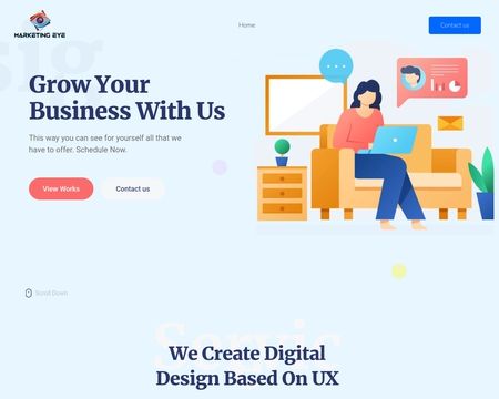 website thubmnail of Marketing eye webtech