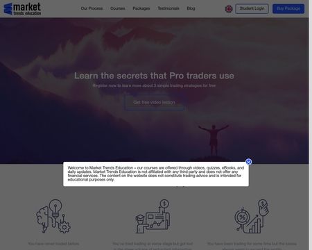 website thubmnail of Markettrends.education