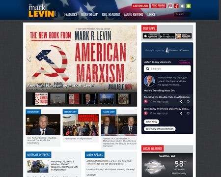 website thubmnail of The Mark Levin Show