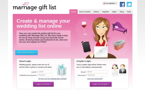 Thumbnail of Marriage Gift List