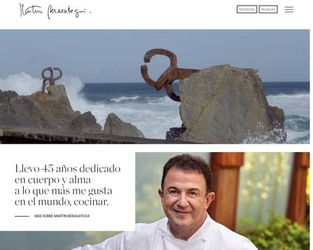 website thubmnail of Martin Berasategui