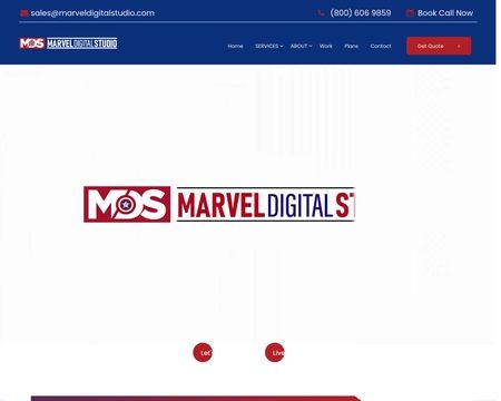 website thubmnail of Marvel Digital Studio
