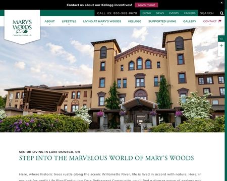 website thubmnail of Maryswoods.org