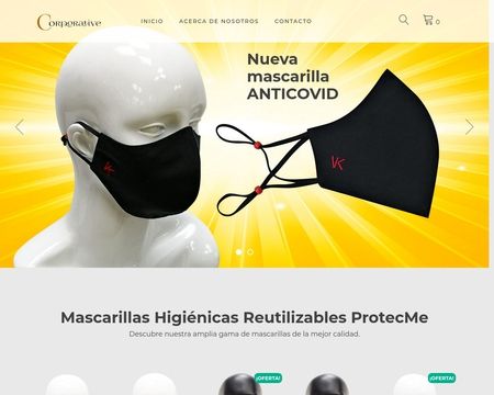 website thubmnail of Mascarillas