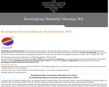 Thumbnail of Remedial Massage