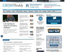 Thumbnail of Massachusettes Lawyers Weekly