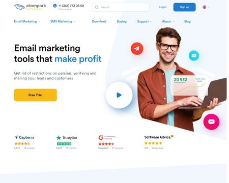 website thubmnail of AtomPark Software
