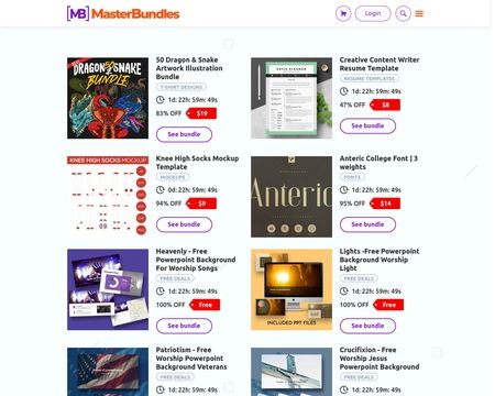 website thubmnail of MasterBundles