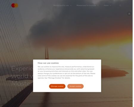website thubmnail of Mastercard
