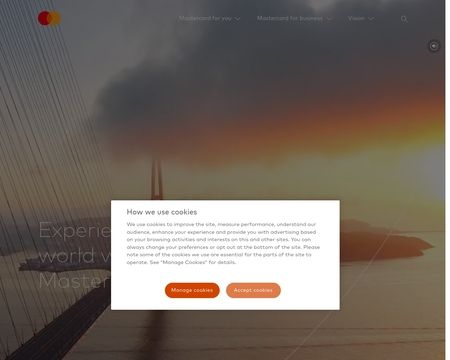 website thubmnail of Mastercard.us